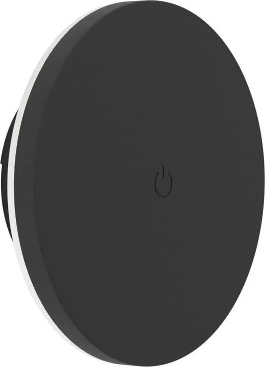 Eglo 75874 - Applique da esterno dimmerabile VALGIANO a LED 5W/5V, batteria 2000 mAh, IP44, nero