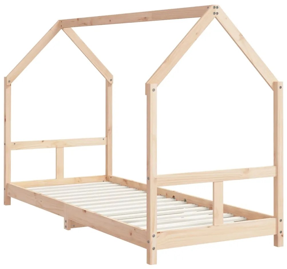 Giroletto per bambini 80x200 cm in legno massello di pino