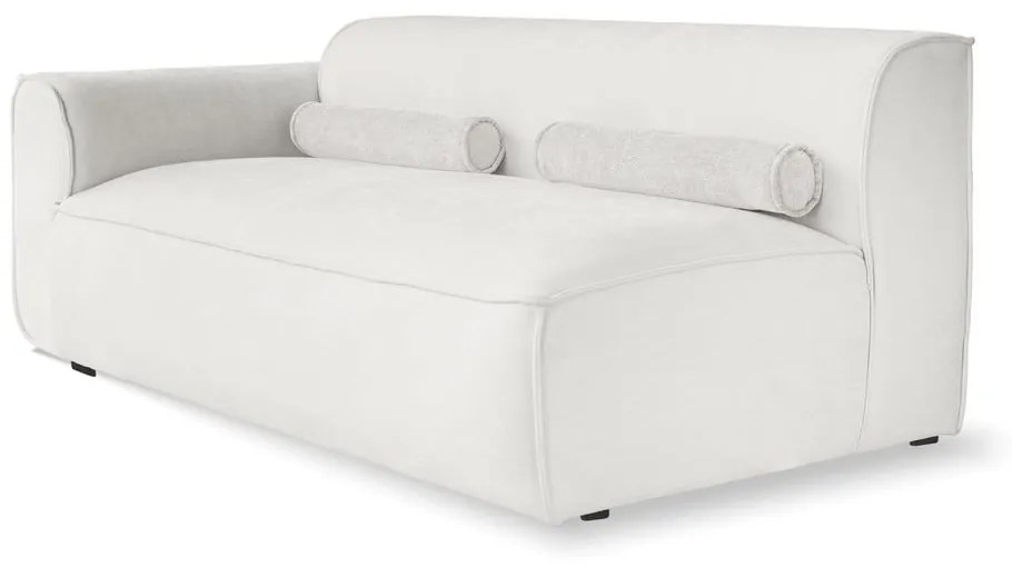 Divano componibile bianco (con penisola a sinistra) Flex Felix – Miuform