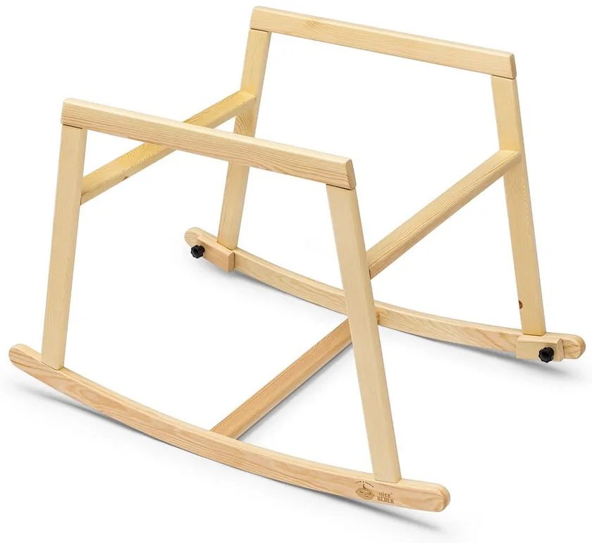 Culla di colore bianco/naturale Hier - Kalune Design