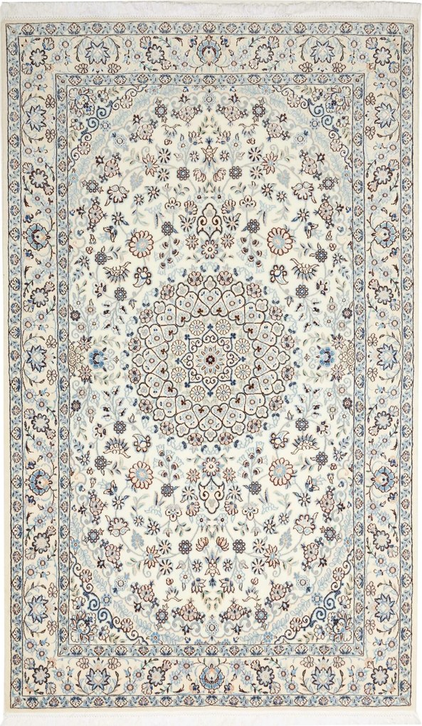 Nain Tappeto persiano 130x220 Beige (Iran) Annodato A Mano