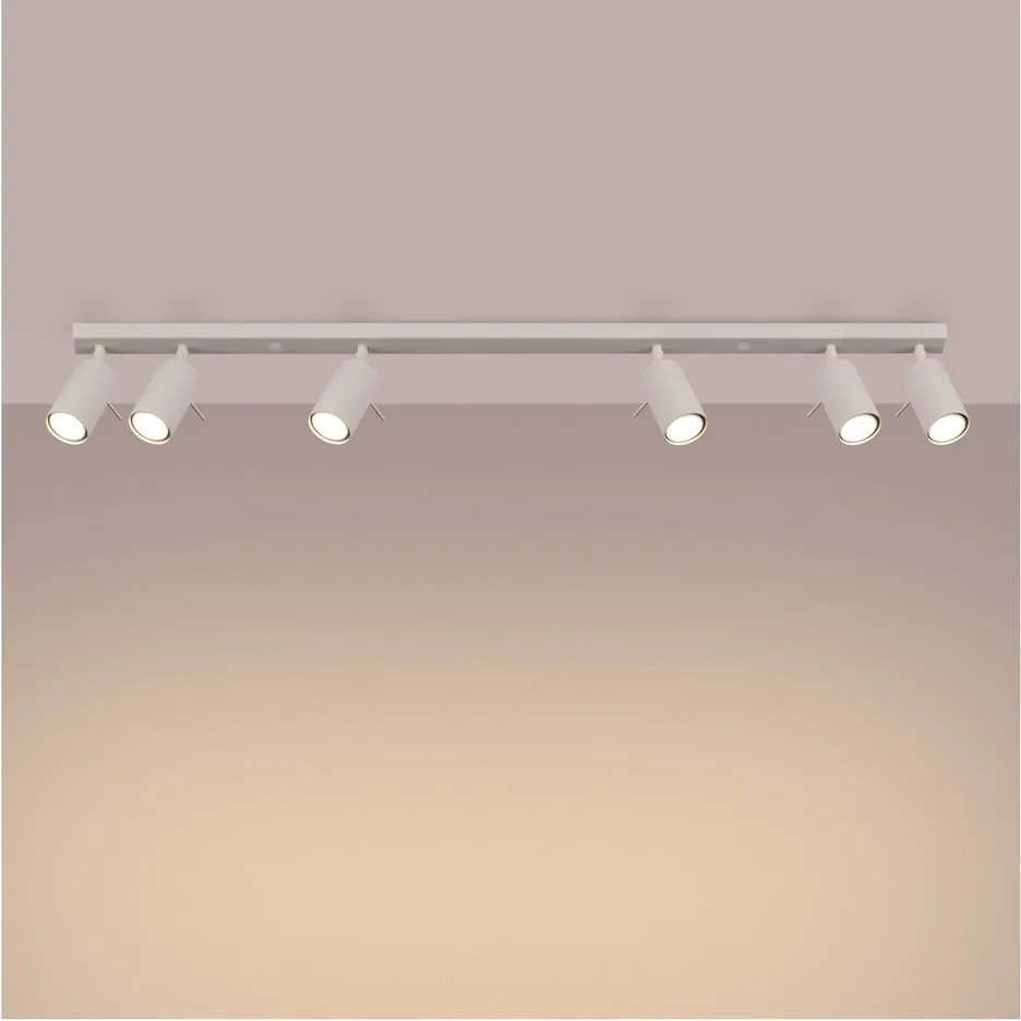 Faretto color crema 6x117 cm Etna – Sollux