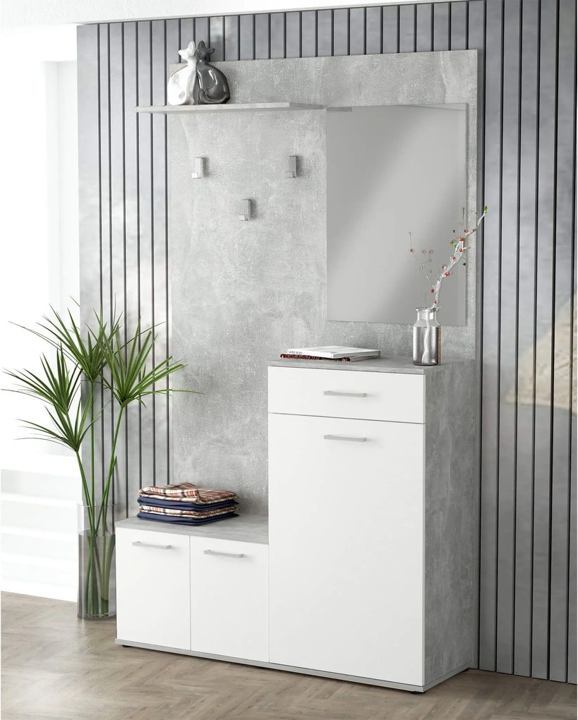 BISCA - mobile ingresso con attaccapanni