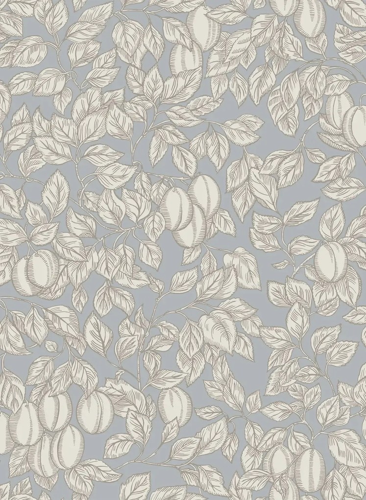 Sandberg Carta da parati Emrik - Misty Blue