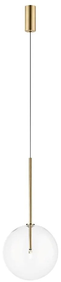 Zuma Line P0606-01B-2GAC - Lampada a sospensione con cavo MILAN 1xG4/2W/230V dorata