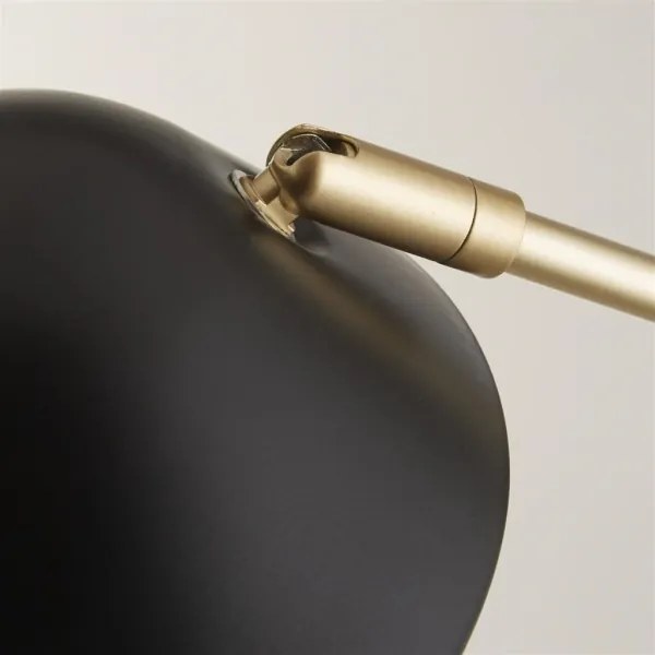 Searchlight EU60420BK - Lampada con piedistallo SWAN 1xE27/10W/230V nero