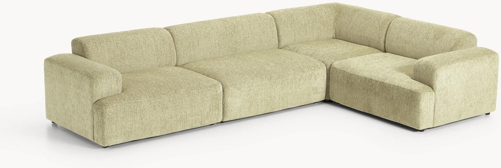 Divano angolare grande 4 posti Melva