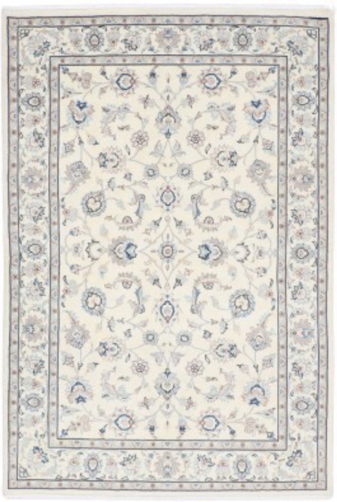 Nain Tappeto persiano 140x210 (Iran) Annodato A Mano