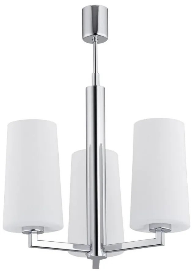 Argon 1224 - Lampadario on a pole CAMELOT 3xE27/15W/230V cromo lucido