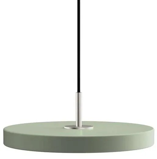 Asteria Mini Lampada a Sospensione Oliva/Top Acciaio - UMAGE