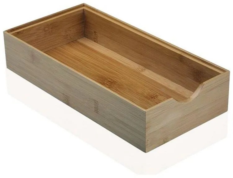Scatola Multiuso Versa 19910234 Bambù (15,2 x 6,4 x 30,5 cm)