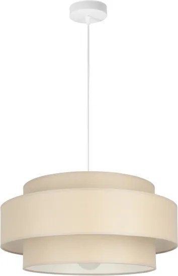 Brilagi - Lampadario sospeso su cavo RESNA 1xE27/60W/230V Ø 40 cm beige