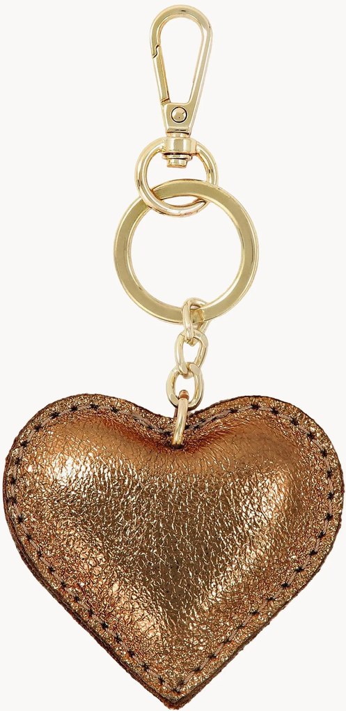 Portachiavi in pelle scamosciata fatto a mano Love Locker