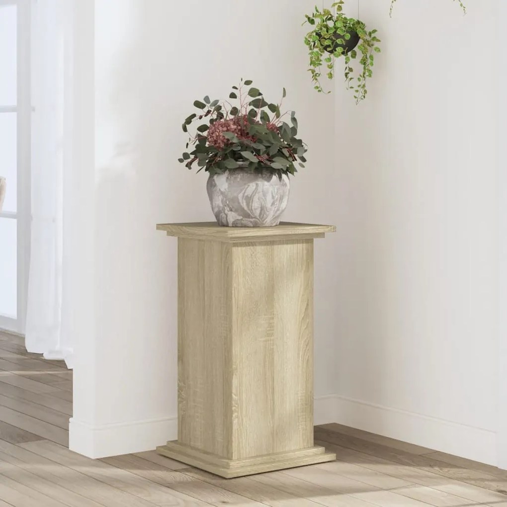 Supporto Per Piante Rovere Sonoma 33x33x60 Cm Legno Multistrato /
