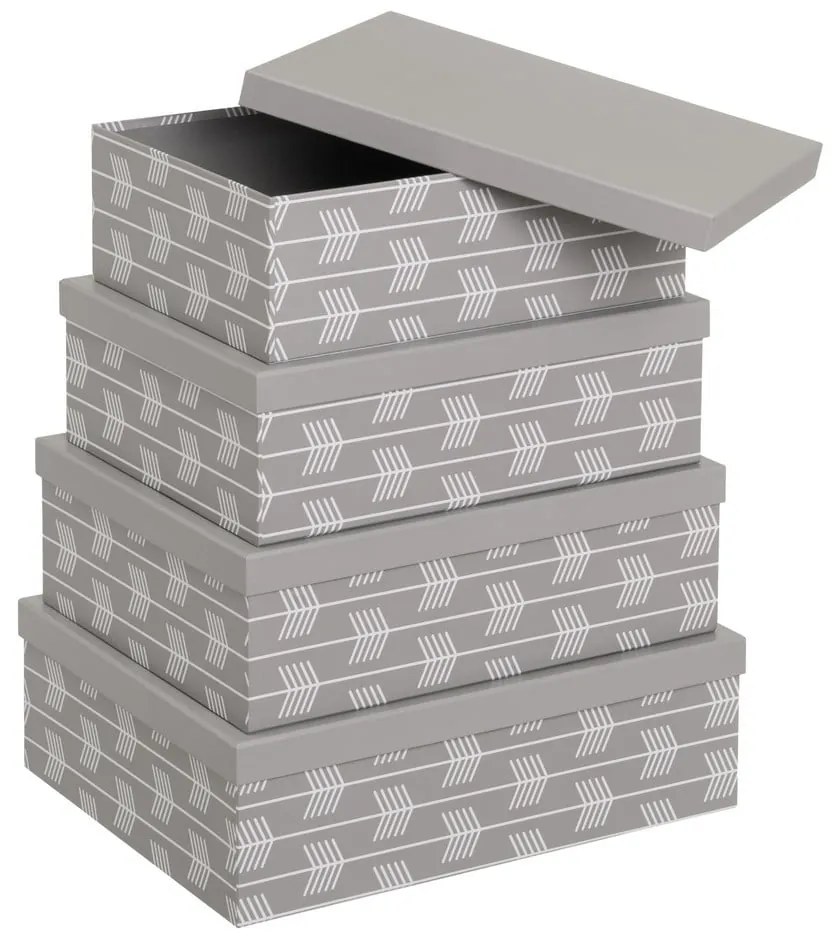 Scatole di cartone in set da 15 con coperchio Route - Casa Selección