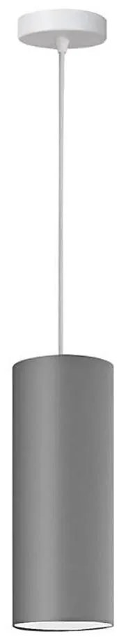 Lampadario su filo ZIK 1xE27/40W/230V grigio