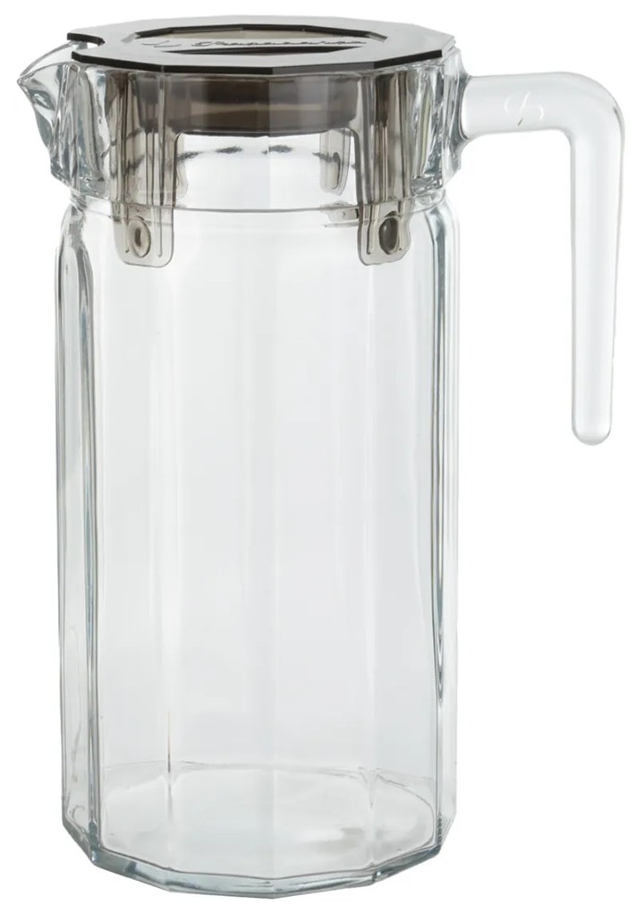 Brocca vetro 1,4 L coperchio grigio Kosem Pasabahce