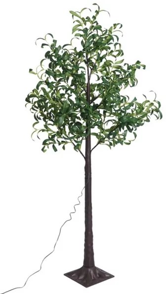 Aigostar - Decorazione solare a LED 210xLED/3,5m IP65 bianco caldo oliva