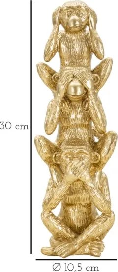 Scimmie Tower Cm Ø 10,5X30