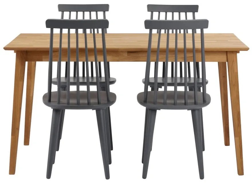 Tavolo da pranzo in rovere naturale , 140 x 90 cm Filippa - Rowico