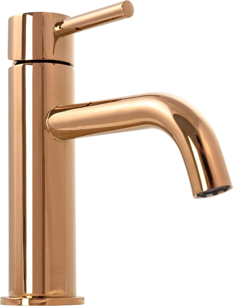 Rubinetto da lavabo Rea Lungo Copper Low