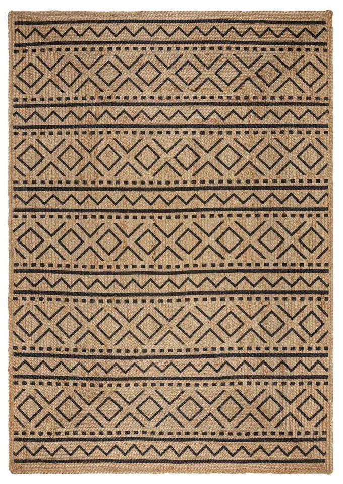 Tappeto in juta colore naturale 120x170 cm Luis - Flair Rugs