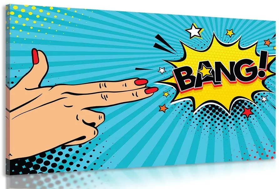 Quadro su tela – Motivo pop art - BANG!