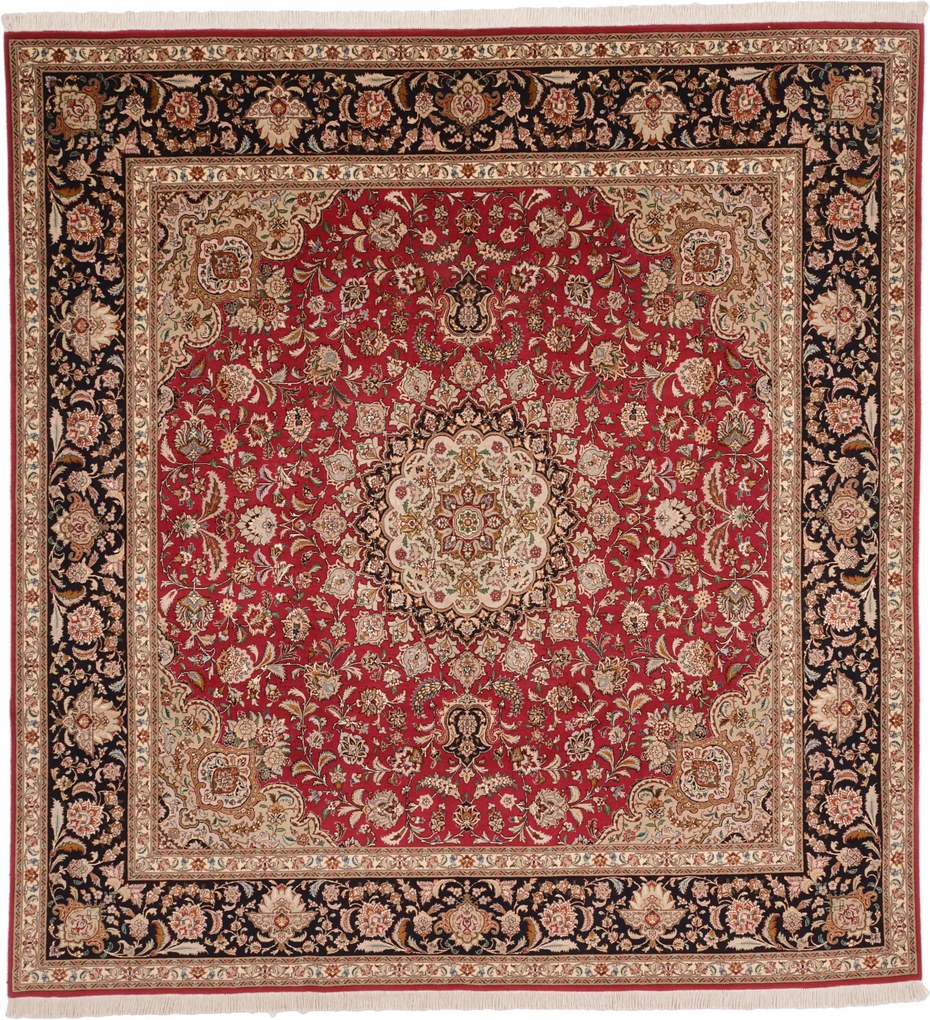 Tabriz Tappeto 260x250 (Iran) Annodato A Mano