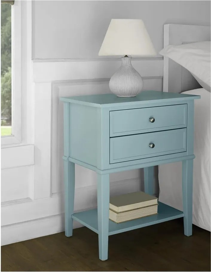 Comodino azzurro Franklin - Støraa