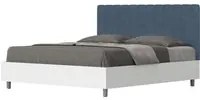 Letto Matrimoniale 160x200 cm Senza Rete Kaia Blu