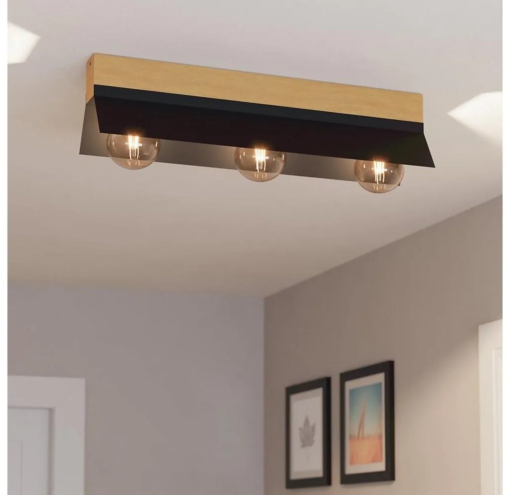 Eglo 900443 - Plafoniera TARRAFO 3xE27/40W/230V