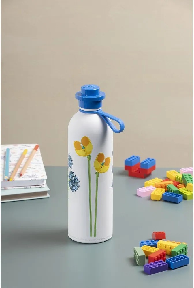 Borraccia termica bianca/blu 560 ml Meadow Flowers – LEGO®