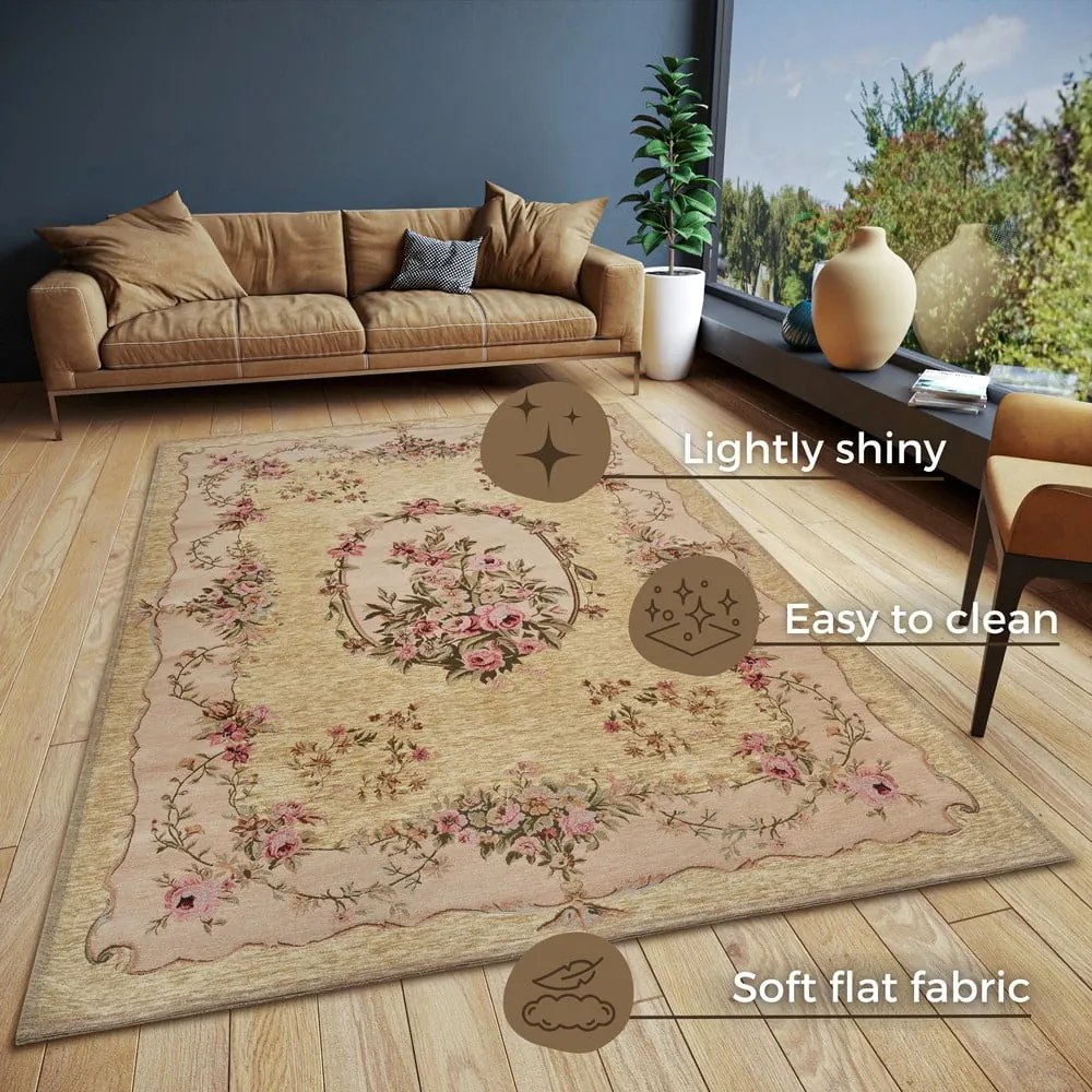 Tappeto beige 60x90 cm Asmaa - Hanse Home