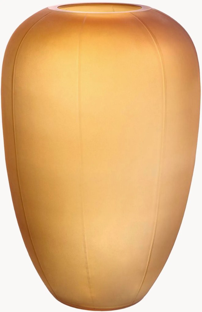 Vaso in vetro soffiato Zenna, alt. 46 cm