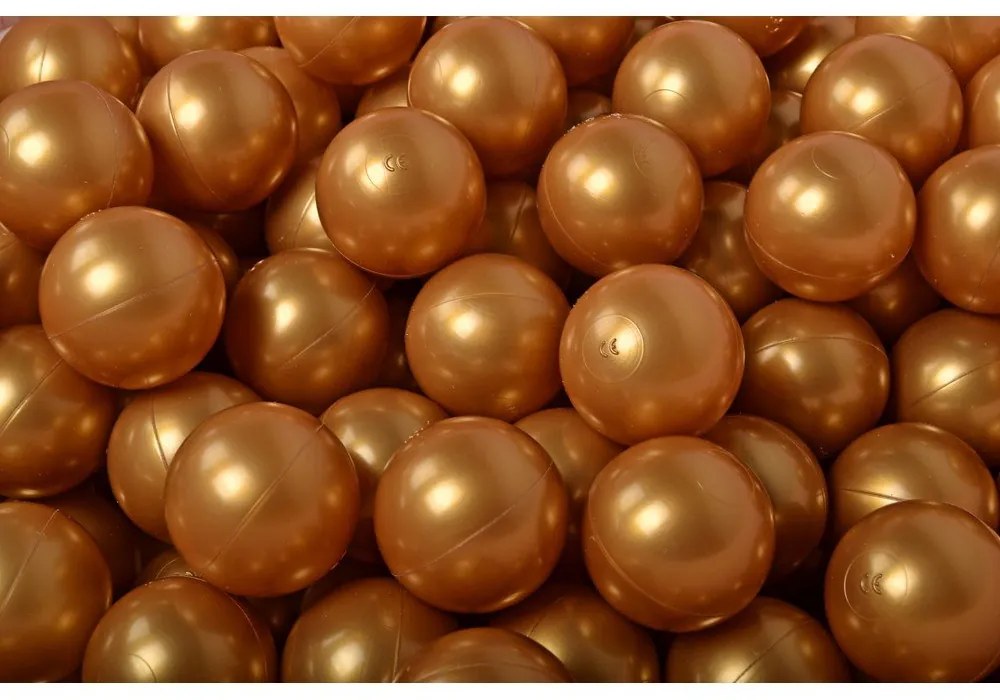 Piscina di palline beige in velluto ø 90x30 cm Montessori – Meowbaby