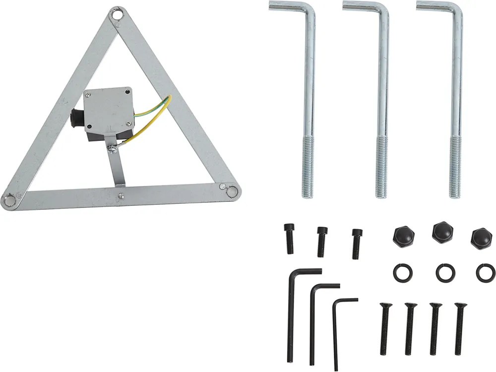 Lanterna da esterno classica nera con oro 200 cm 3 luci IP44 - Daphne