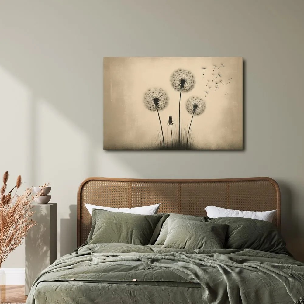 Quadro su tela – Silenziosa bellezza dei soffioni