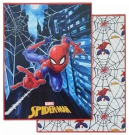 Copriletto trapuntato singolo Spiderman Novia Blu Singolo