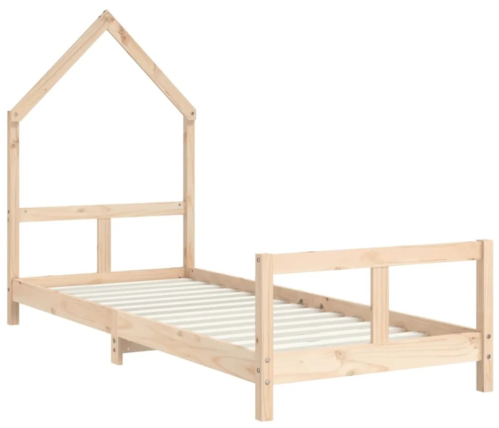 Giroletto per bambini 80x200 cm in legno massello di pino