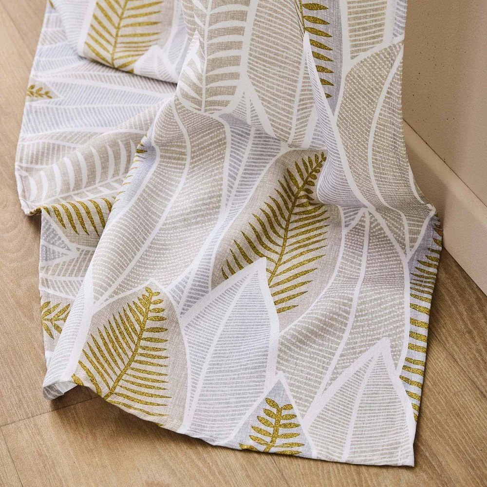 Tenda beige/dorata 140x280 cm Kim – douceur d'intérieur