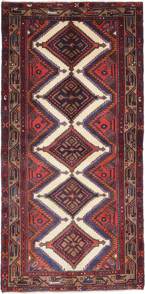 Hamedan Tappeto persiano 200 x 100 (Iran) Annodato A Mano