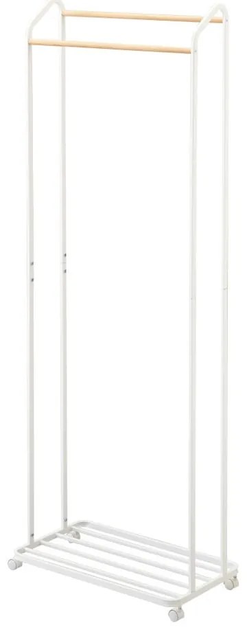 Appendiabiti mobile in metallo bianco Tower - YAMAZAKI