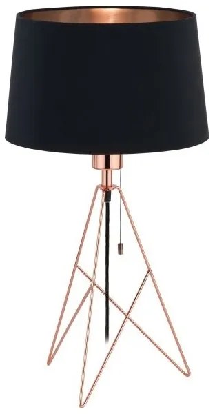 Eglo 39178 - Lampada da tavolo CAMPORALE 1xE27/60W/230V