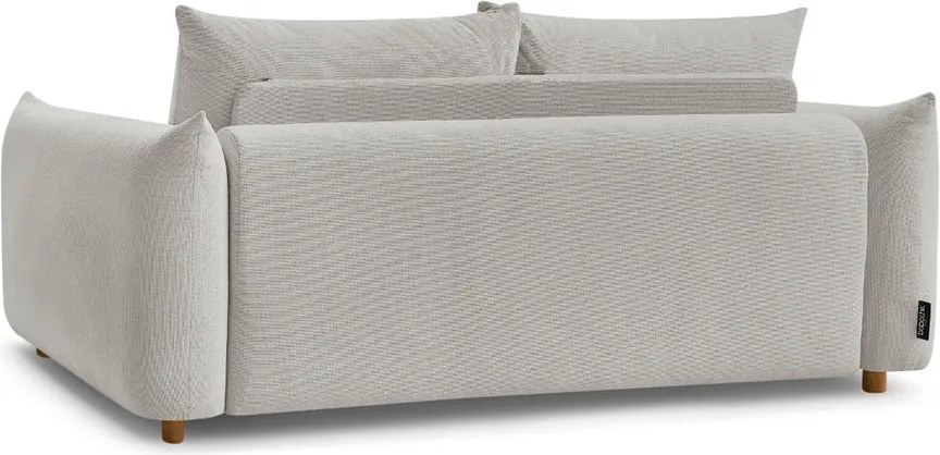 Divano in grigio chiaro allungabile 214 cm Ernest – Bobochic Paris