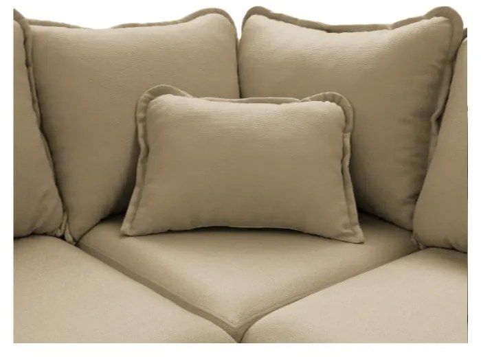 Divano angolare beige (angolo destro) Beata - Ropez