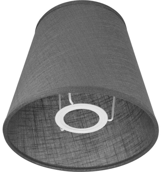 Paralume di ricambio LORENZO E27 diametro 16 cm grigio