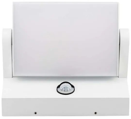 Lampada da parete per esterni LED con sensore LED/17W/230V 4000K IP65 bianco