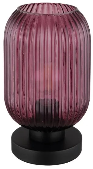 Globo 15469TP - Lampada da tavolo NORMY 1xE27/40W/230V viola