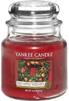 Candela Red Apple Wreath giara media Yankee Candle