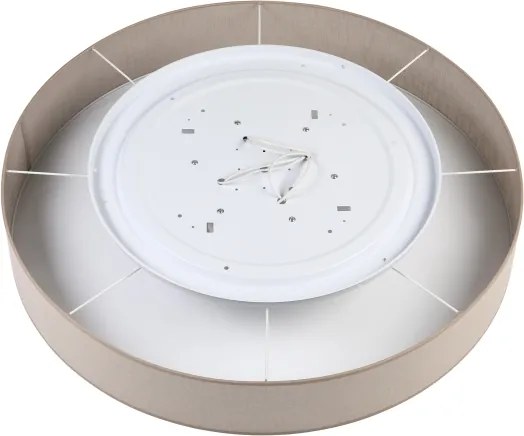 Brilagi - Plafoniera LED SIRIJA 6xE27/60W/230V diam. 80 cm beige